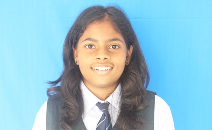 Mrudula Desai won the second prize in Quiz