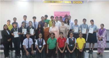 AMNSIS organizes Inter School Competition : The Confluence