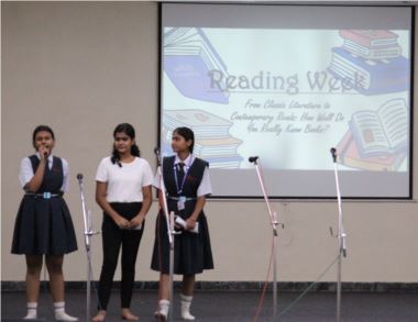 Reading week celebrated by AMNSIS
